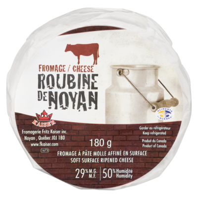 Fritz Kaiser Soft Surface Ripened Cheese 29% M.F. 6x180.0 g, $4.17/100g