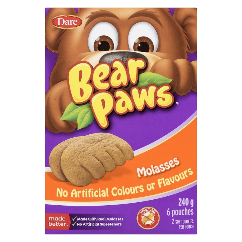Bear Paws Molasses Cookies