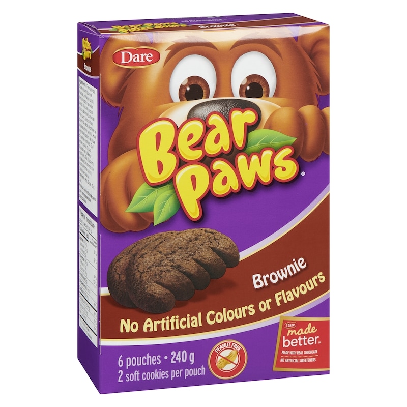 Bear Paws Brownie Cookies