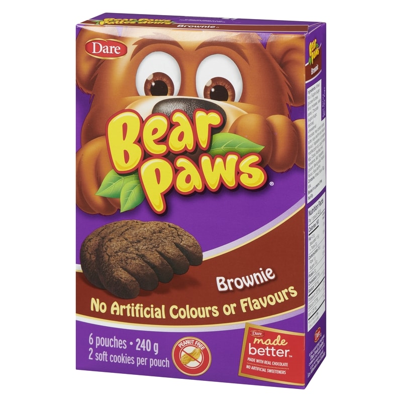 Bear Paws Brownie Cookies