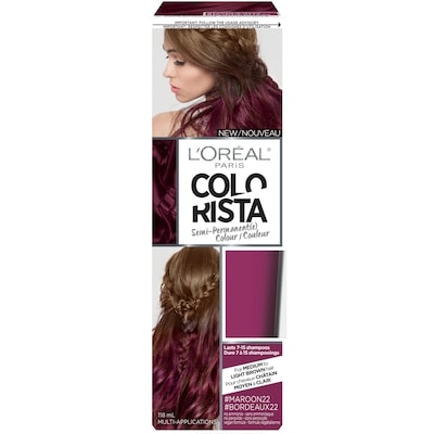 L'Oreal Paris Semi-Permanent Colour #Maroon22 1 ea, $14.00/1ea