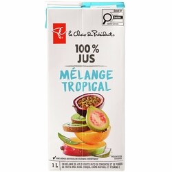 President's Choice 100% Tropical Juice Boxes - 1 l | Zehrs
