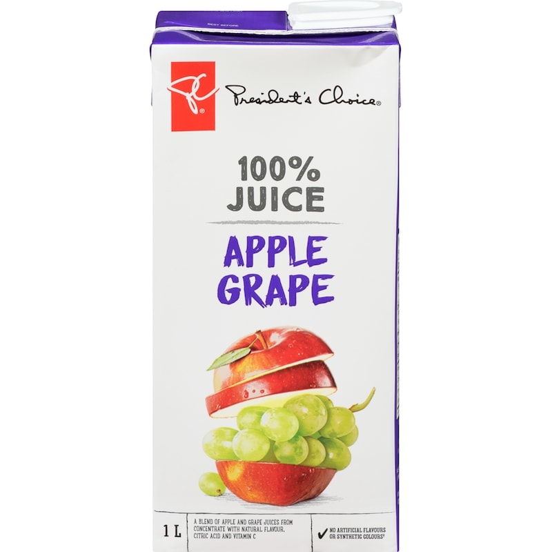 100% Apple Grape Juice