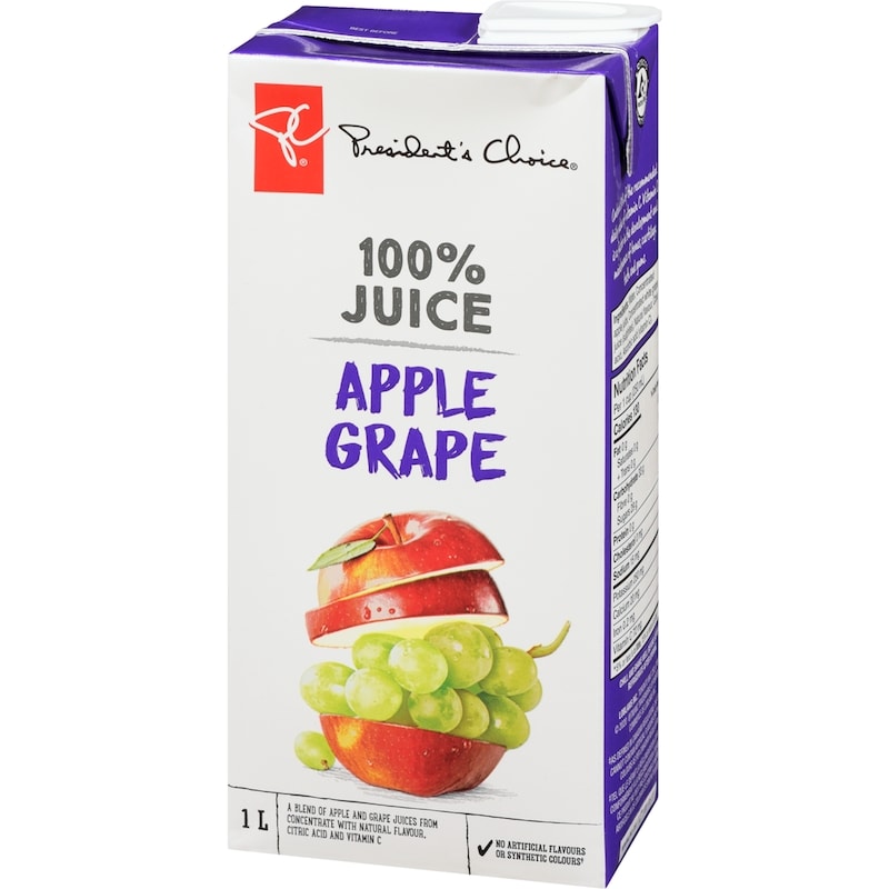100% Apple Grape Juice