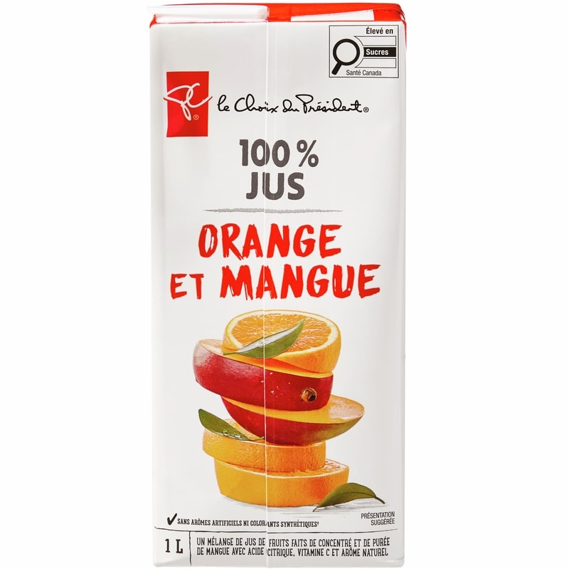 100% Orange Mango Juice