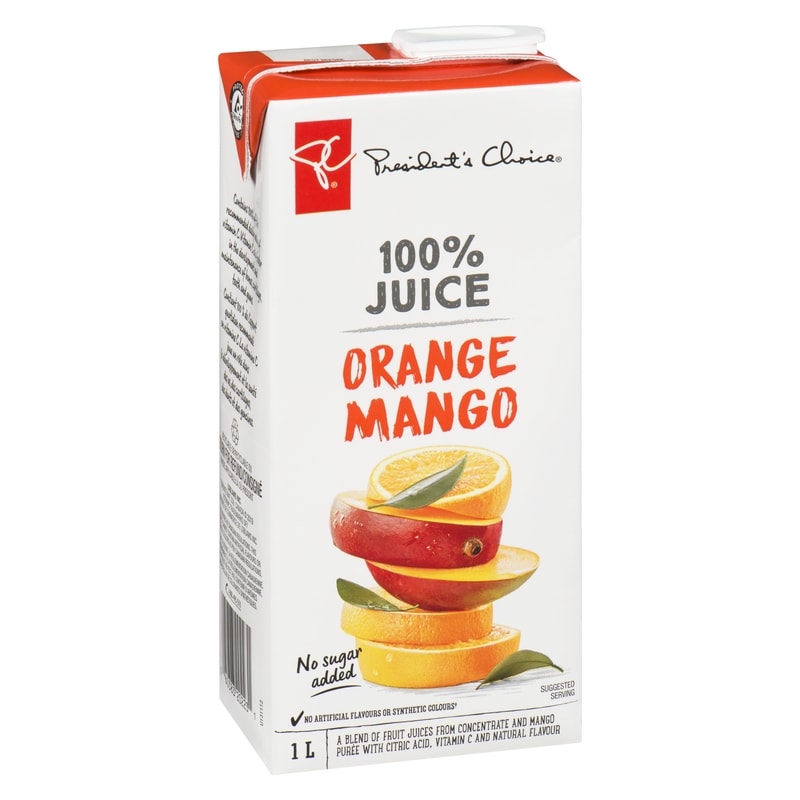 100% Orange Mango Juice