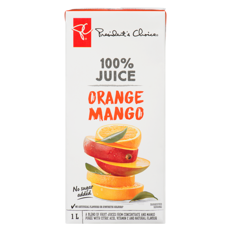 100% Orange Mango Juice