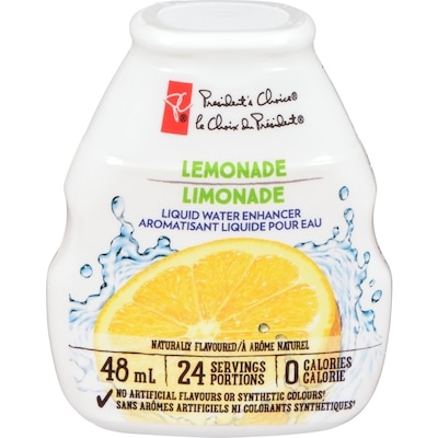 President's Choice Lemonade Liquid Water Enhancer 48 ml, $6.23/100ml