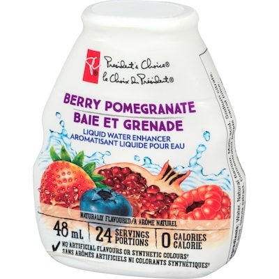 Baie et Grenade Aromatisant Liquide Pour Eau