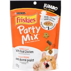 Purina Friskies(MD) Party Mix(MD) Croquant Original Gâteries pour Chats 170 g 170 g, 1,76 $/100g