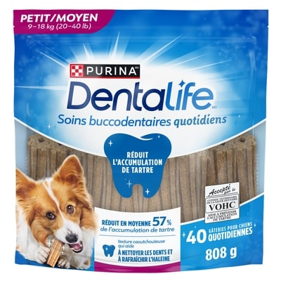 Purina DentaLife gâteries pour chiens petites et moyennes races 808 g, 1,61 $/100g