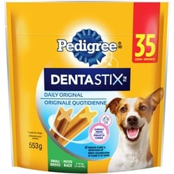 Pedigree Gâteries de soins buccodentaires Dentastix saveur originale pour chiens adultes de petite race 553 g, 2,17 $/100g