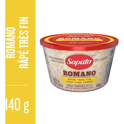 Saputo Fromage romano râpé 140 g, 5,71 $/100g