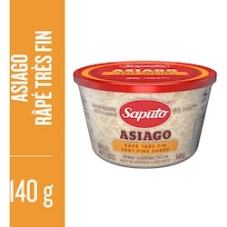 Saputo Fromage Asiago râpé 140 g, 4,99 $/100g