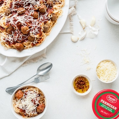 Shredded Parmesan Cheese, Very Fine Shred
