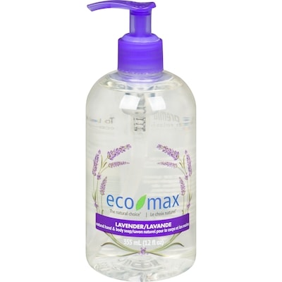 Eco-Max The Natural Choice Natural Hand Soap Lavender 355 ml, $1.41/100g