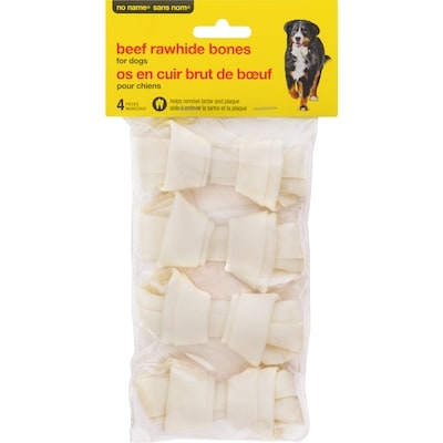 Sans Nom Os en cuir brut de bœuf pour chiens 1 ea, 6,00 $/1ch