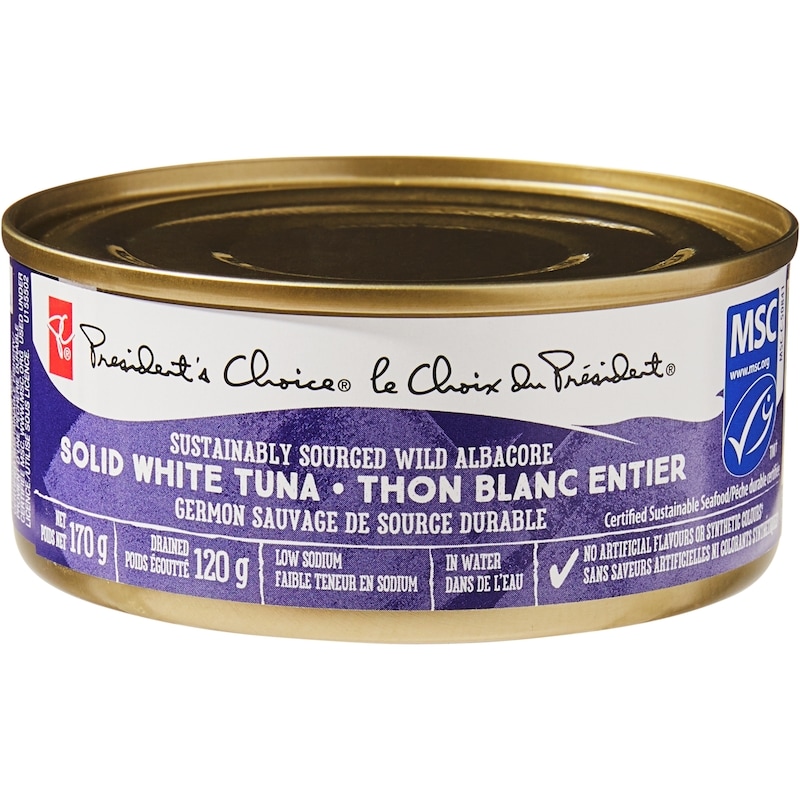 Wild Albacore Solid White Tuna