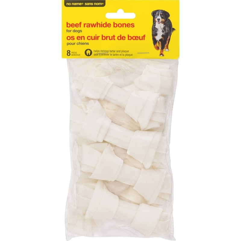 No Name Beef Rawhide Bones Dog Treats ea Dominion Stores of