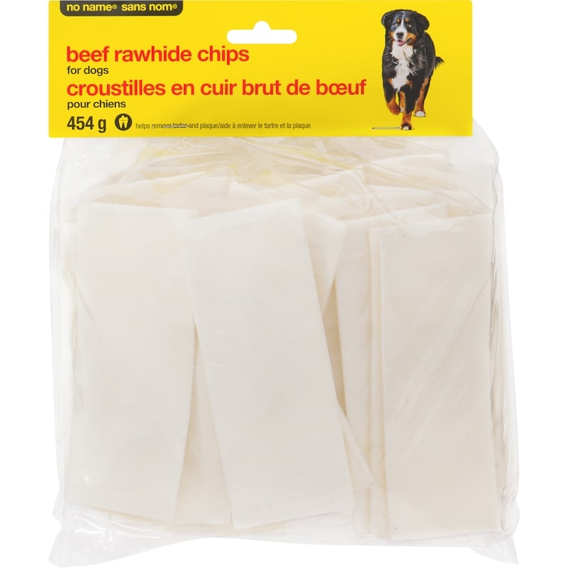 Beef Rawhide Chips Dog Treats