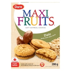 Dare Maxi Fruits Date Cookies 280 g, $0.71/100g