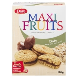 Dare Maxi Fruits Date Cookies 280 g, $0.63/100g