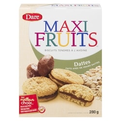 Dare Biscuits Maxi Fruits aux Dattes 280 g, 0,63 $/100g