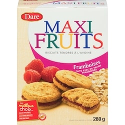 Dare Biscuits Maxi Fruits aux Framboises 280 g, 0,36 $/100g