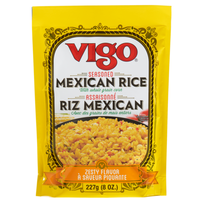 Vigo Riz mexicain 226 g, 1,46 $/100g