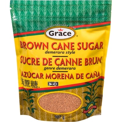 Grace Grace Sucre de Canne Brun Genre Demerara 907 g, 0,44 $/100g