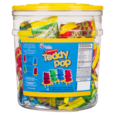 Teddy Pop Jar 450 g, $3.55/100g