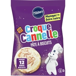 Pillsbury Croque Cannelle Pâte à biscuits à saveur de cannelle 396 g, 1,34 $/100g