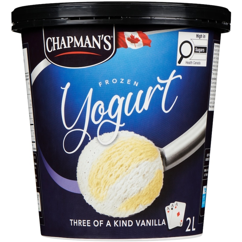 Frozen Yogurt 3 Of a Kind Vanilla