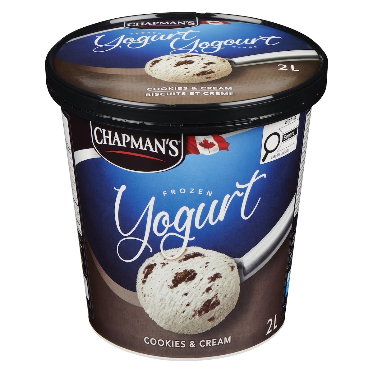 Chapman's Frozen Yogurt Cookies & Cream