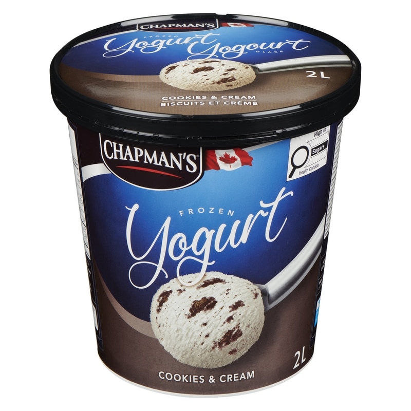 Chapmans Frozen Yogurt Cookies & Cream - 2 l | Fortinos