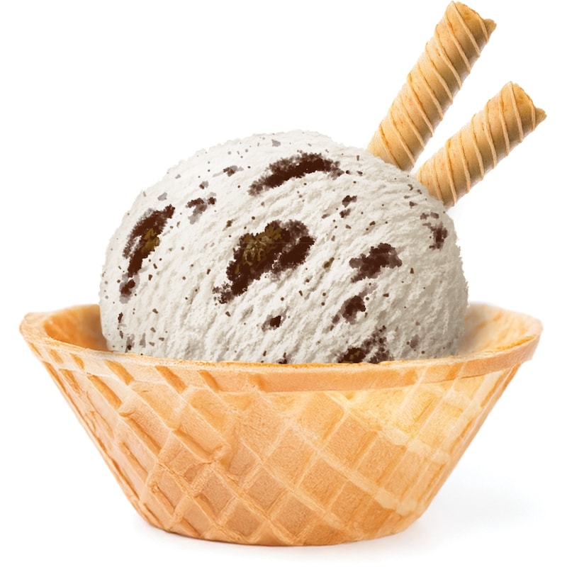 Frozen Yogurt Cookies & Cream