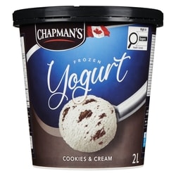 散歩　クリーム100g×5 Chapmans Frozen Yogurt Cookies & Cream - 2 l | Wholesale Club