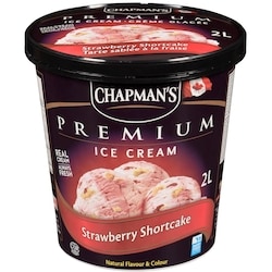 Chapmans Premium Strawberry Shortcake Ice Cream 2 l, $0.43/100ml