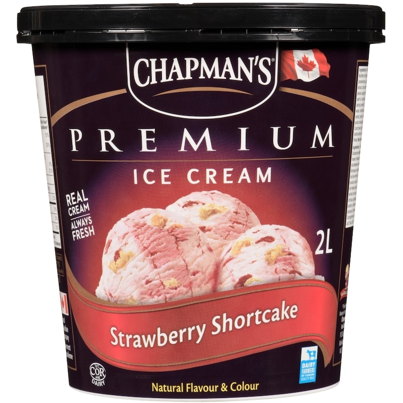 Premium Strawberry Shortcake Ice Cream