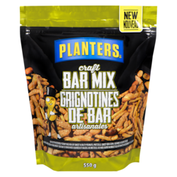 Planters Grignotines de bar artisanales 550 g, 1,27 $/100g