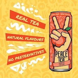 Peace Tea Iced Tea Razzleberry Can - 695 ml | Zehrs