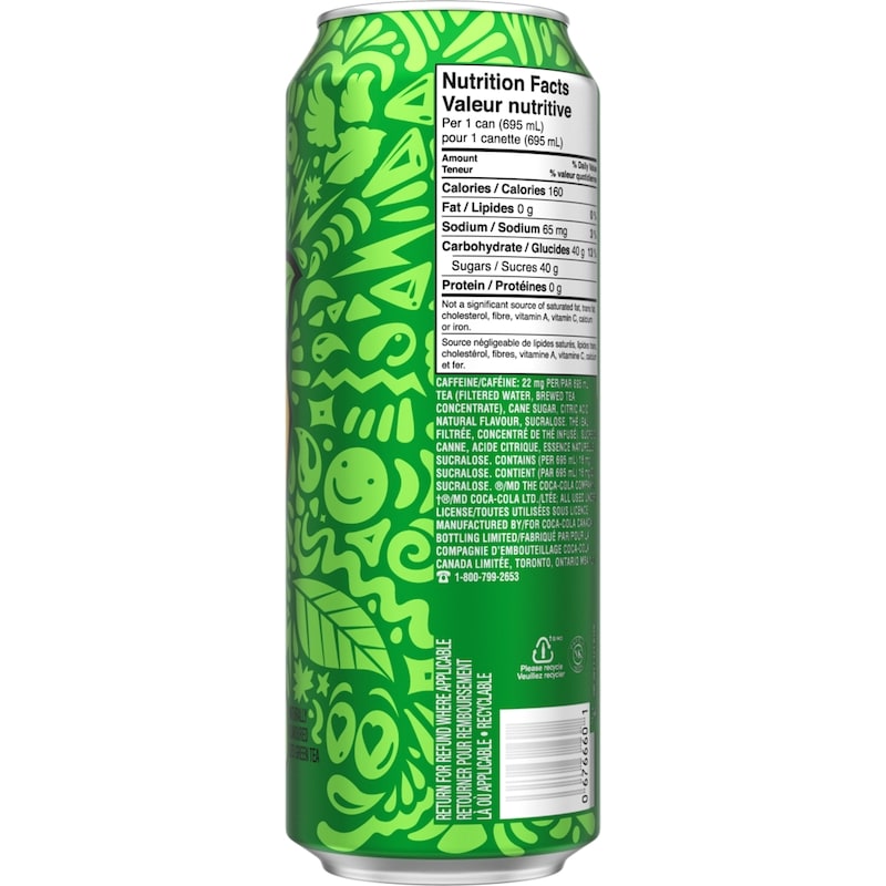 Iced Tea Greenest of All Teas Can