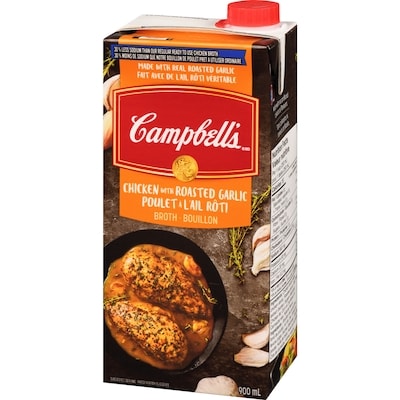 30% Less Sodium Roasted Garlic Chicken Broth