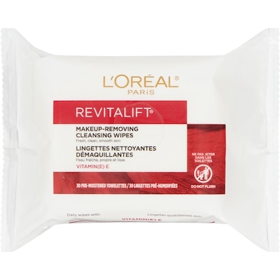 L'Oreal Paris Revitalift Cleansing Wipes Makeup-Removing 1 ea, $9.59/1ea