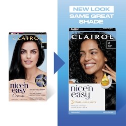 Nice N' Easy Nice'n Easy 2 Black, Permanent Hair Dye, Superior