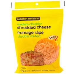 Sans Nom Fromage râpé cheddar mi-fort 320 g, 1,81 $/100g
