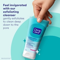 Clean & Clear Deep Action Exfoliating Cleanser - 198 g | No Frills