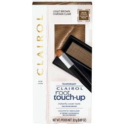 Root Touch-Up Light Brown, Temporary Concealing Powder from Canada's #1 Root Touch Up Brand, Covers Gray, Instant Natural Looking Color