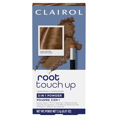 Clairol Poudre Root Touch-Up 3&1, Châtain clair 1 ea, 16,49 $/1ch