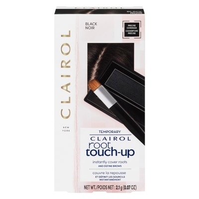 Clairol Root Touch-Up Noir, Poudre cache-repousse temporaire, #1 retouche racines au Canada, Couvre instantannément les racines et les cheveux gris 1 ea, 16,99 $/1ch